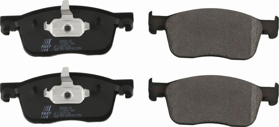 Fast FT29557 - Гальмівні колодки, дискові гальма autozip.com.ua