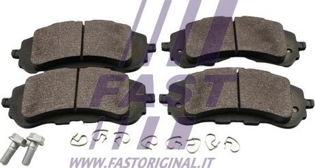 Fast FT29560 - Гальмівні колодки, дискові гальма autozip.com.ua