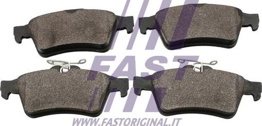 Fast FT29568 - Гальмівні колодки, дискові гальма autozip.com.ua