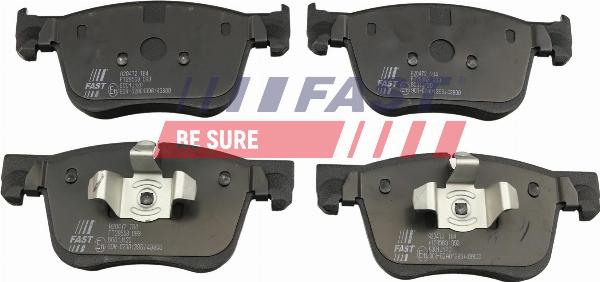 Fast FT29563 - Гальмівні колодки, дискові гальма autozip.com.ua
