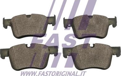 Fast FT29563 - Гальмівні колодки, дискові гальма autozip.com.ua