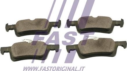Fast FT29562 - Гальмівні колодки, дискові гальма autozip.com.ua