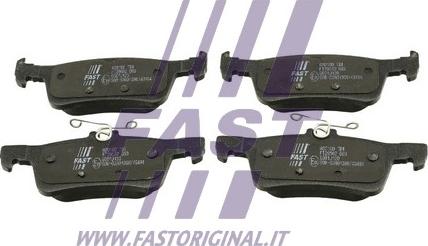 Fast FT29562 - Гальмівні колодки, дискові гальма autozip.com.ua