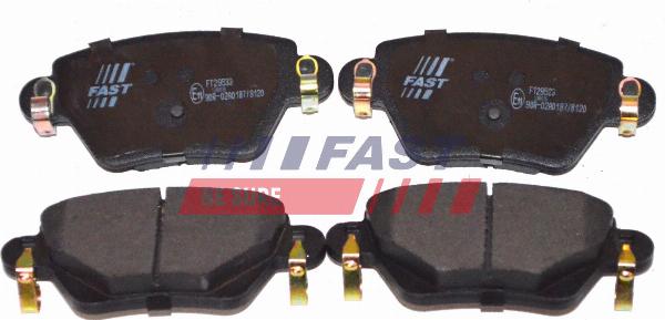 Fast FT29533 - Гальмівні колодки, дискові гальма autozip.com.ua