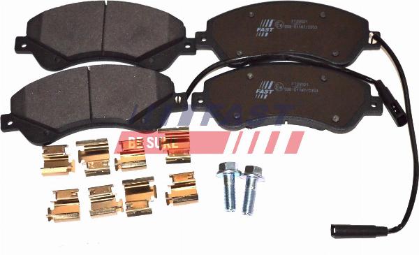Fast FT29521 - Гальмівні колодки, дискові гальма autozip.com.ua