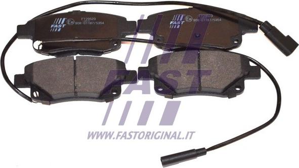 Fast FT29523 - Гальмівні колодки, дискові гальма autozip.com.ua