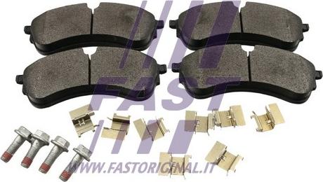 Fast FT29576 - Гальмівні колодки, дискові гальма autozip.com.ua