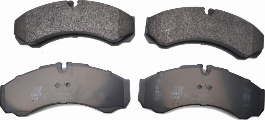 Fast FT29095HD - Гальмівні колодки, дискові гальма autozip.com.ua