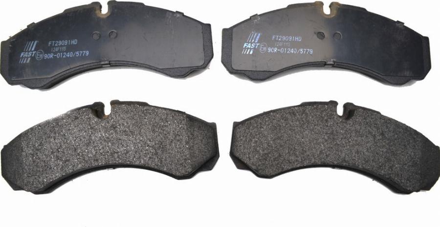 Fast FT29091HD - Гальмівні колодки, дискові гальма autozip.com.ua