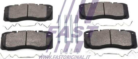 Fast FT29093HD - Гальмівні колодки, дискові гальма autozip.com.ua