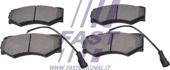 Fast FT29055 - Гальмівні колодки, дискові гальма autozip.com.ua