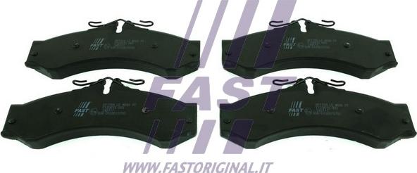 Fast FT29015 - Гальмівні колодки, дискові гальма autozip.com.ua