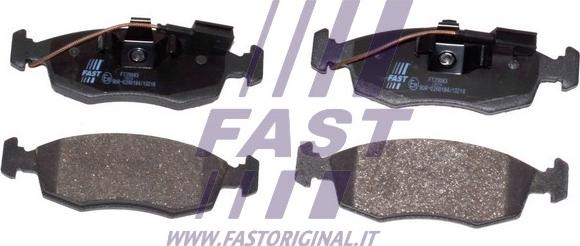 Fast FT29083 - Гальмівні колодки, дискові гальма autozip.com.ua