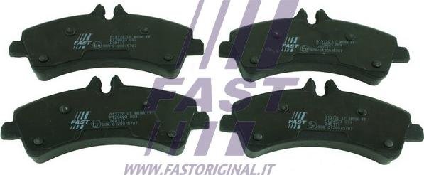 Fast FT29023 - Гальмівні колодки, дискові гальма autozip.com.ua