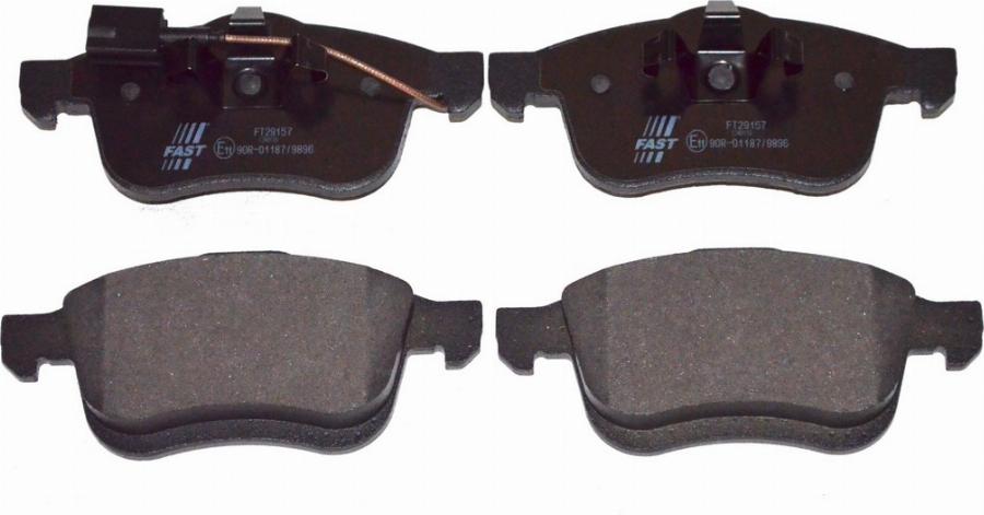 Fast FT29157 - Гальмівні колодки, дискові гальма autozip.com.ua