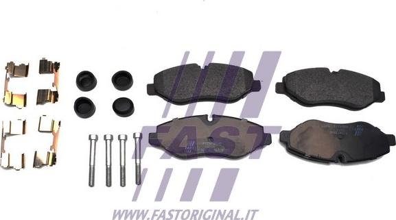 Fast FT29135HD - Гальмівні колодки, дискові гальма autozip.com.ua
