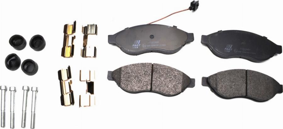 Fast FT29130HD - Гальмівні колодки, дискові гальма autozip.com.ua