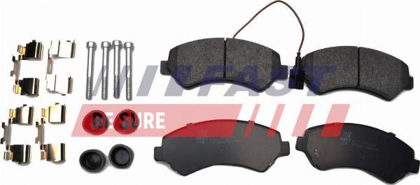 Fast FT29132HD - Гальмівні колодки, дискові гальма autozip.com.ua