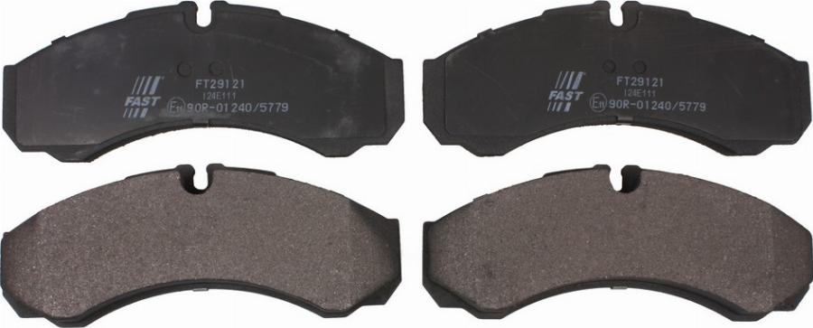 Fast FT29121 - Гальмівні колодки, дискові гальма autozip.com.ua