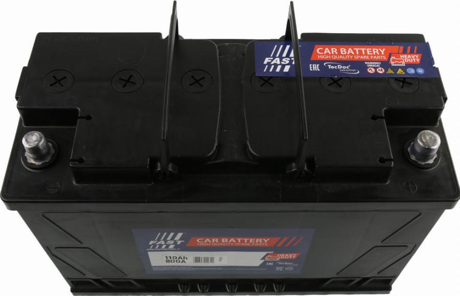 Fast FT75216 - Стартерна акумуляторна батарея, АКБ autozip.com.ua