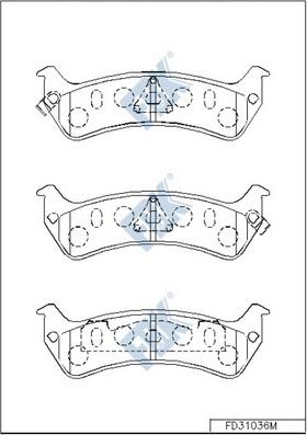 Magneti Marelli 363702160634 - Гальмівні колодки, дискові гальма autozip.com.ua