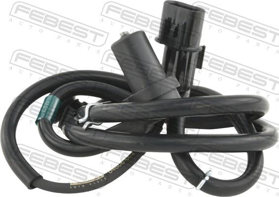 Febest 04606-002 - Датчик ABS, частота обертання колеса autozip.com.ua