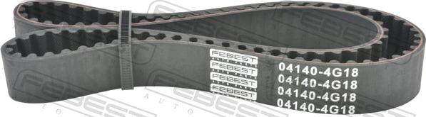 Febest 04140-4G18 - Ремінь ГРМ autozip.com.ua