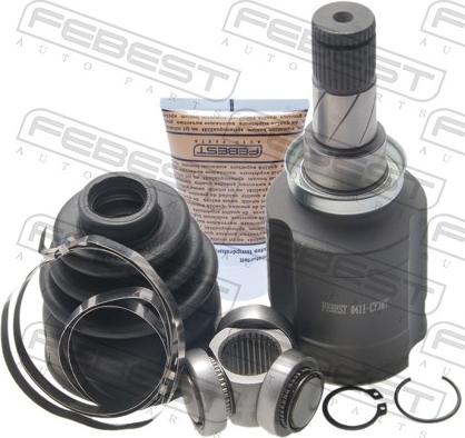Febest 0411-CY2MT - Шарнір, ШРУС, приводний вал autozip.com.ua