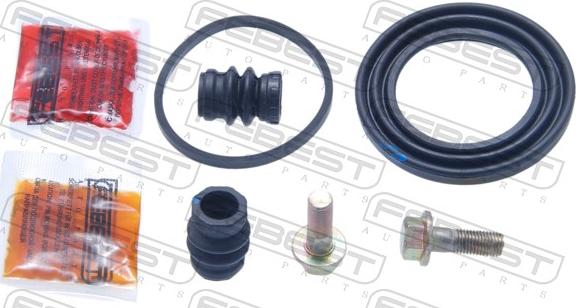 Febest 0475-DGF - Ремкомплект, гальмівний супорт autozip.com.ua