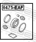 Febest 0475-EAF - Ремкомплект, гальмівний супорт autozip.com.ua