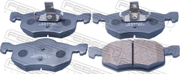 Febest 0501-EPF - Гальмівні колодки, дискові гальма autozip.com.ua