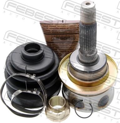 Febest 0510-B25 - Шарнір, ШРУС, приводний вал autozip.com.ua