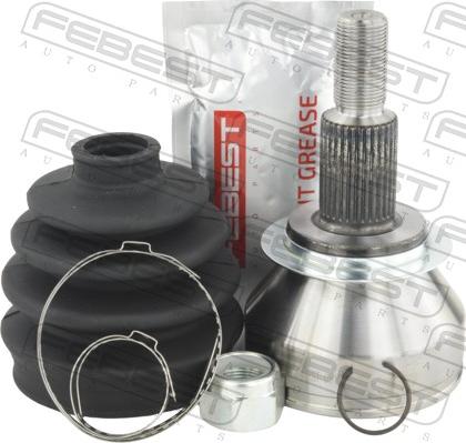 Febest 0510-TC - Шарнір, ШРУС, приводний вал autozip.com.ua