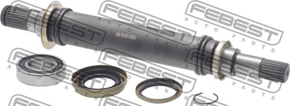 Febest 0512-BL16MT - Приводний вал autozip.com.ua