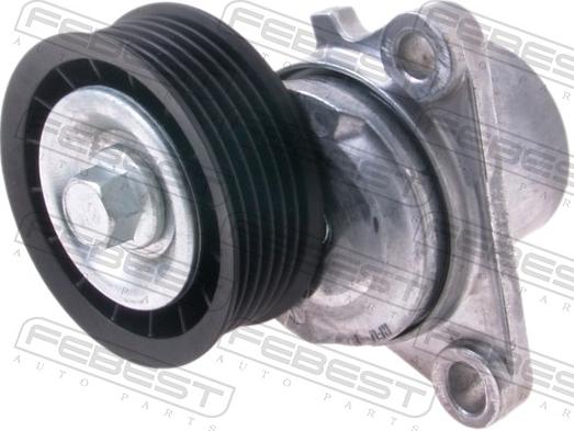 Febest 0587-LW23 - Натягувач ременя, поліклиновий ремінь autozip.com.ua