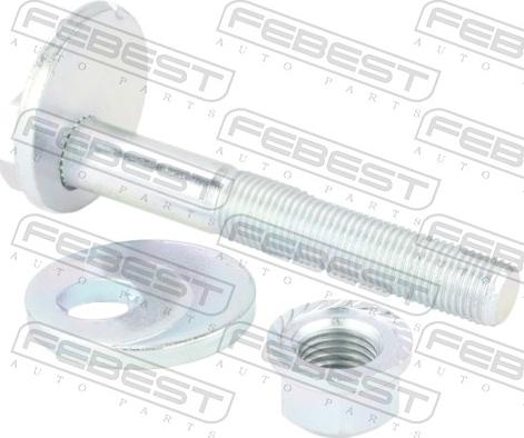 Febest 0529-002-KIT - Болт регулювання розвалу коліс autozip.com.ua
