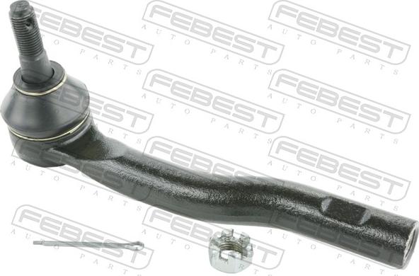 Febest 0521-GJRH - Наконечник рульової тяги, кульовий шарнір autozip.com.ua