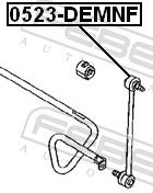 Febest 0523-DEMNF - Тяга / стійка, стабілізатор autozip.com.ua