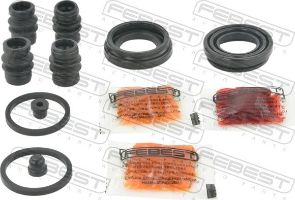 Febest 0575-MZ6GGR - Ремкомплект, гальмівний супорт autozip.com.ua