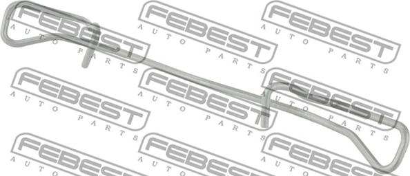 Febest 0103-001 - Пружина, колодки дискового гальма autozip.com.ua