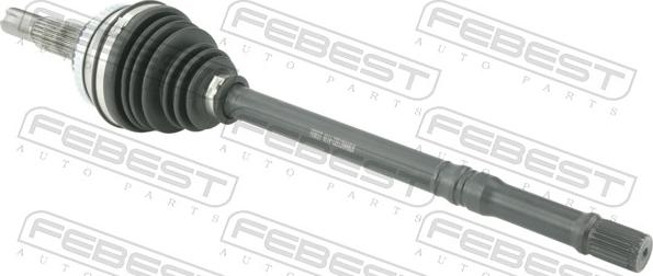 Febest 0114-ZZE120A48LH - Шарнір, ШРУС, приводний вал autozip.com.ua