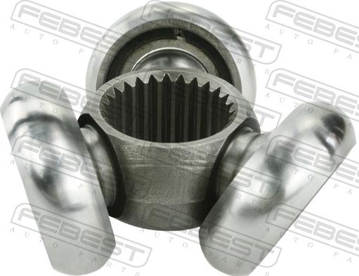 Febest 0116-ACV40 - Муфта з шипами, приводний вал autozip.com.ua