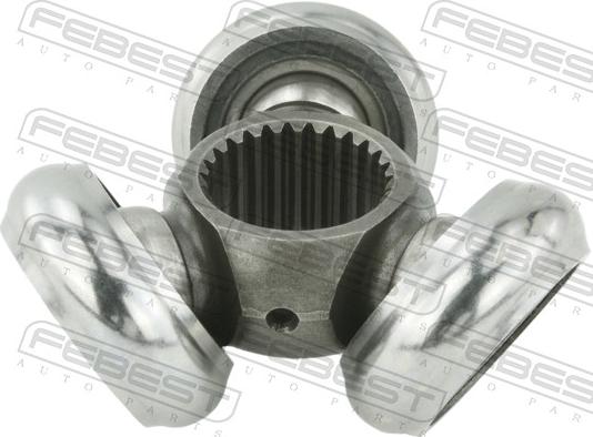 Febest 0116-AGV10 - Муфта з шипами, приводний вал autozip.com.ua