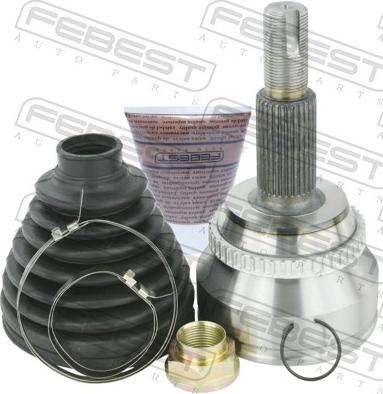 Febest 0110-GGL15A48 - Шарнір, ШРУС, приводний вал autozip.com.ua
