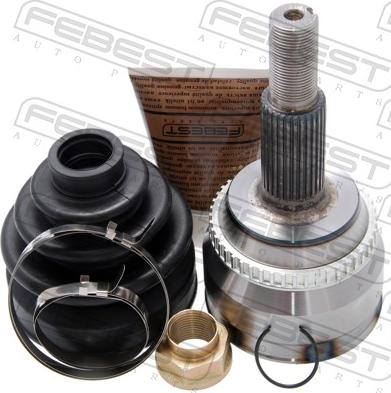 Febest 0110-MCV30A48 - Шарнір, ШРУС, приводний вал autozip.com.ua