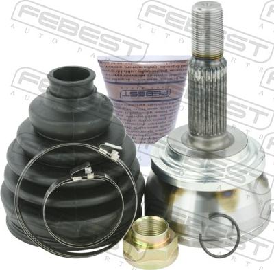 Febest 0110-ZVW30 - Шарнір, ШРУС, приводний вал autozip.com.ua