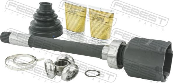 Febest 0111-AGV15RH - Шарнір, ШРУС, приводний вал autozip.com.ua