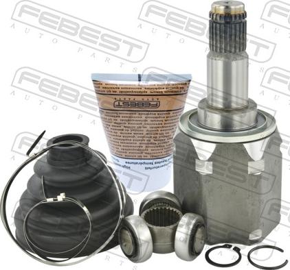 Febest 0111-GSL20LH - Шарнір, ШРУС, приводний вал autozip.com.ua