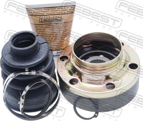Febest 0111-JZX110R - Шарнірний комплект, ШРУС, приводний вал autozip.com.ua