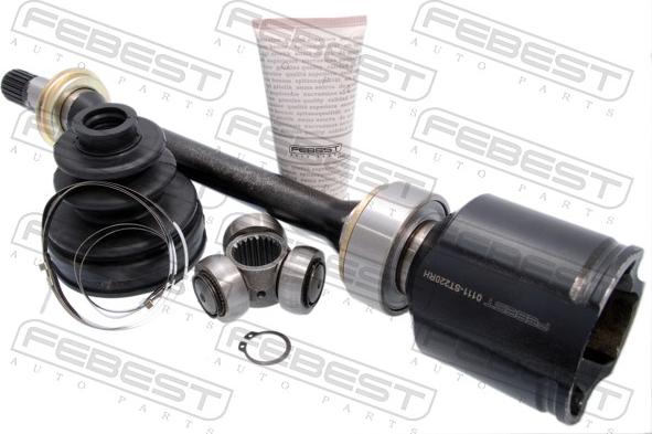 Febest 0111-ST220RH - Шарнірний комплект, ШРУС, приводний вал autozip.com.ua